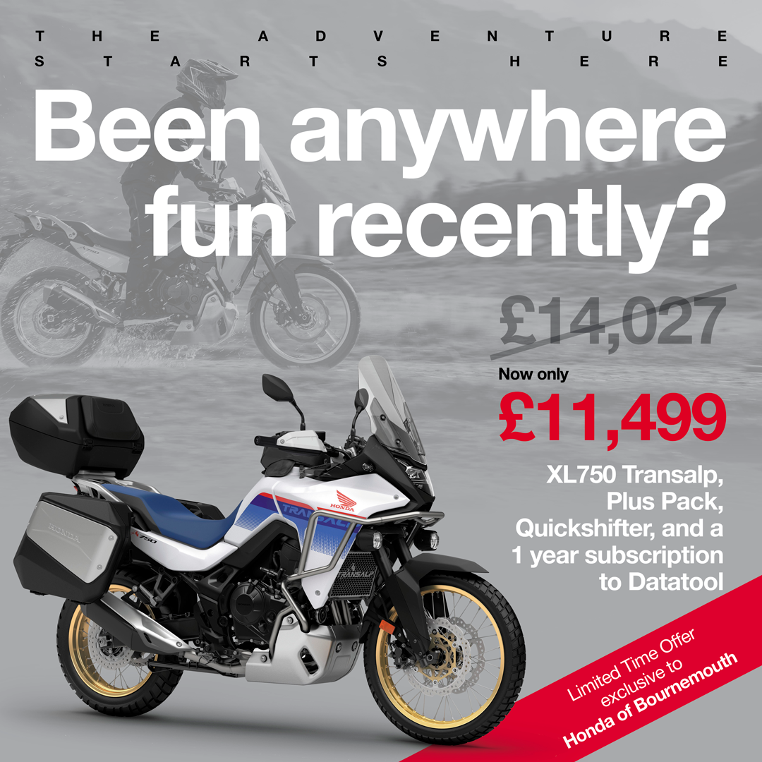 New Bike Offers from Honda of Bournemouth, Honda Bikes, Bournemouth, Dorset