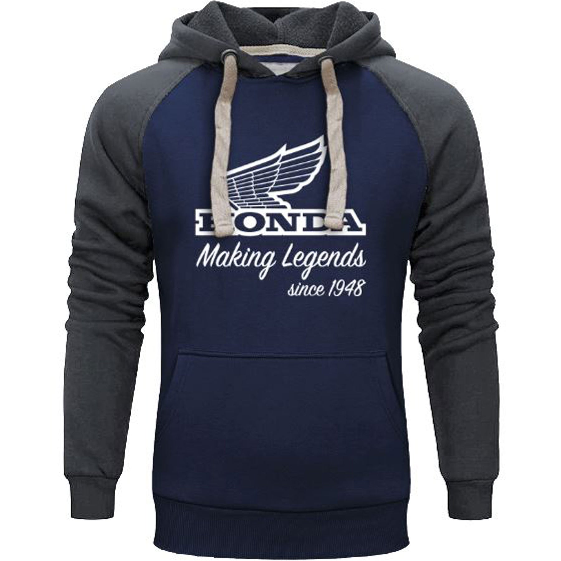 Honda Making Legend Hoodie Blue & Grey