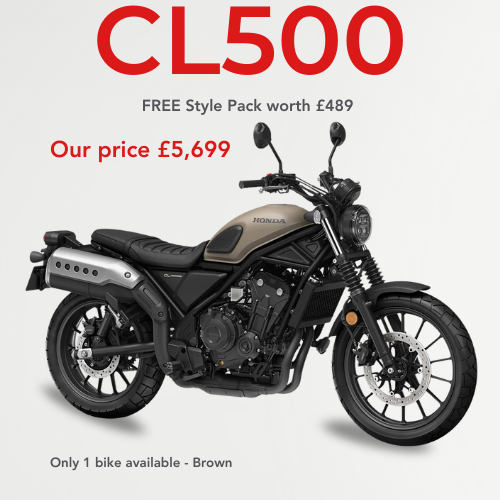 Honda Offers | CL500 with Style Pack Fitted | Honda of Bournemouth