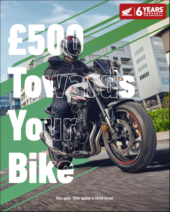 Offers on Motorcycles, Honda of Bournemouth, July Honda Offers