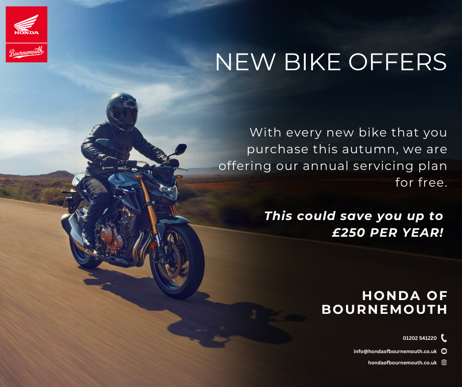 Motorcycle Servicing with Honda of Bournemouth