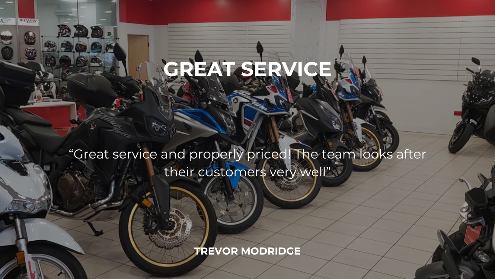 Honda of Bournemouth, New Bikes, Buy Bikes, Honda Bikes, Honda Parts, Clothing and Accessories