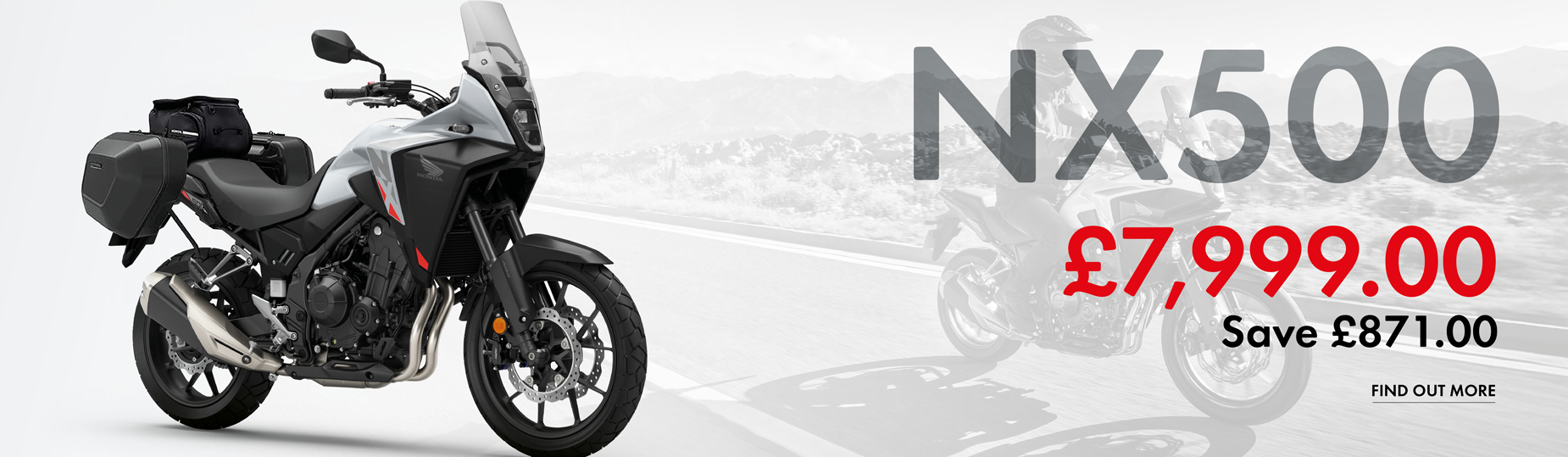 Honda Motorcycles | Honda Motorcycle Dealer Bournemouth Dorset | NX500