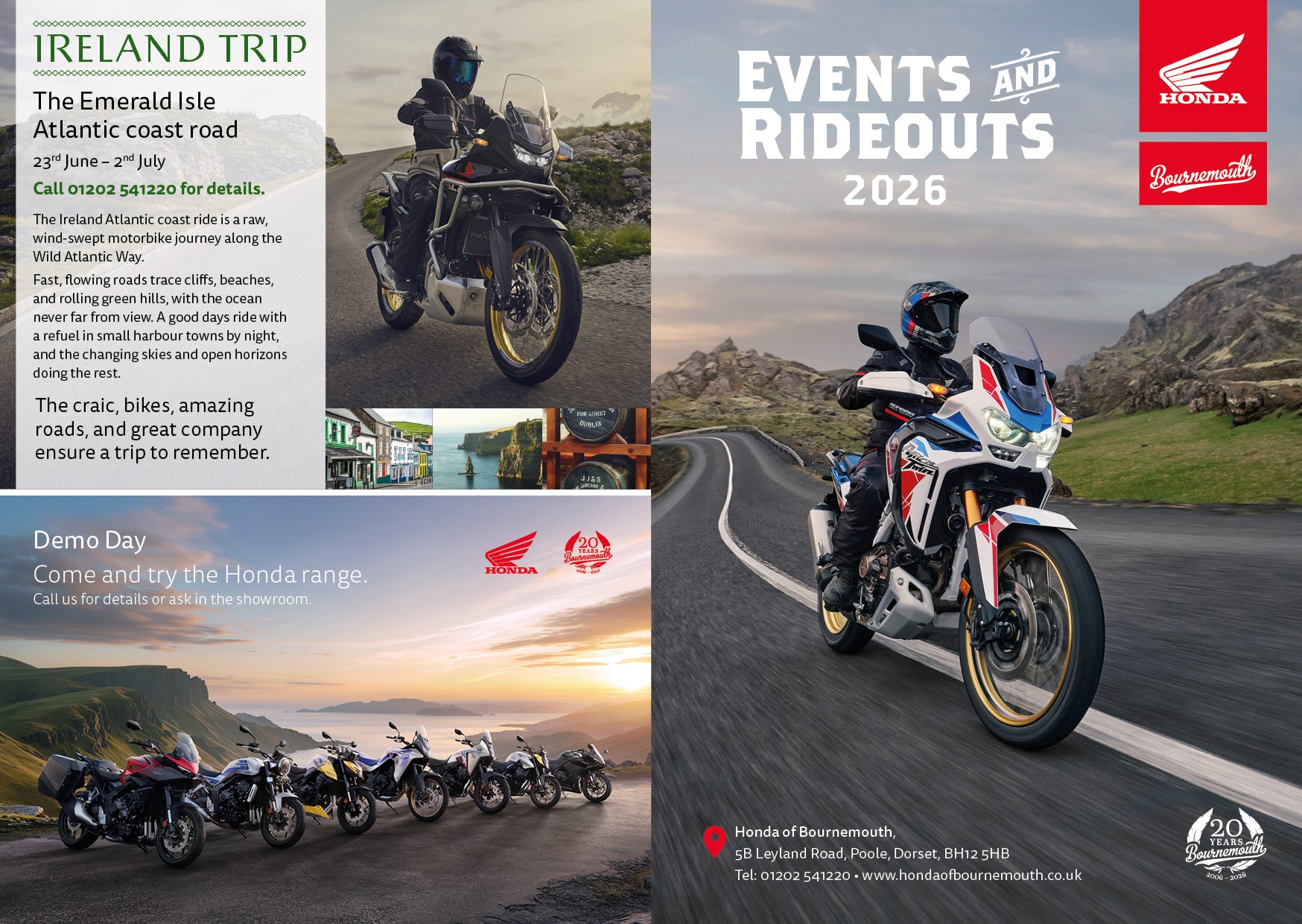 Biker Events and Community Ride Outs in Bournemouth | Honda of Bournemouth