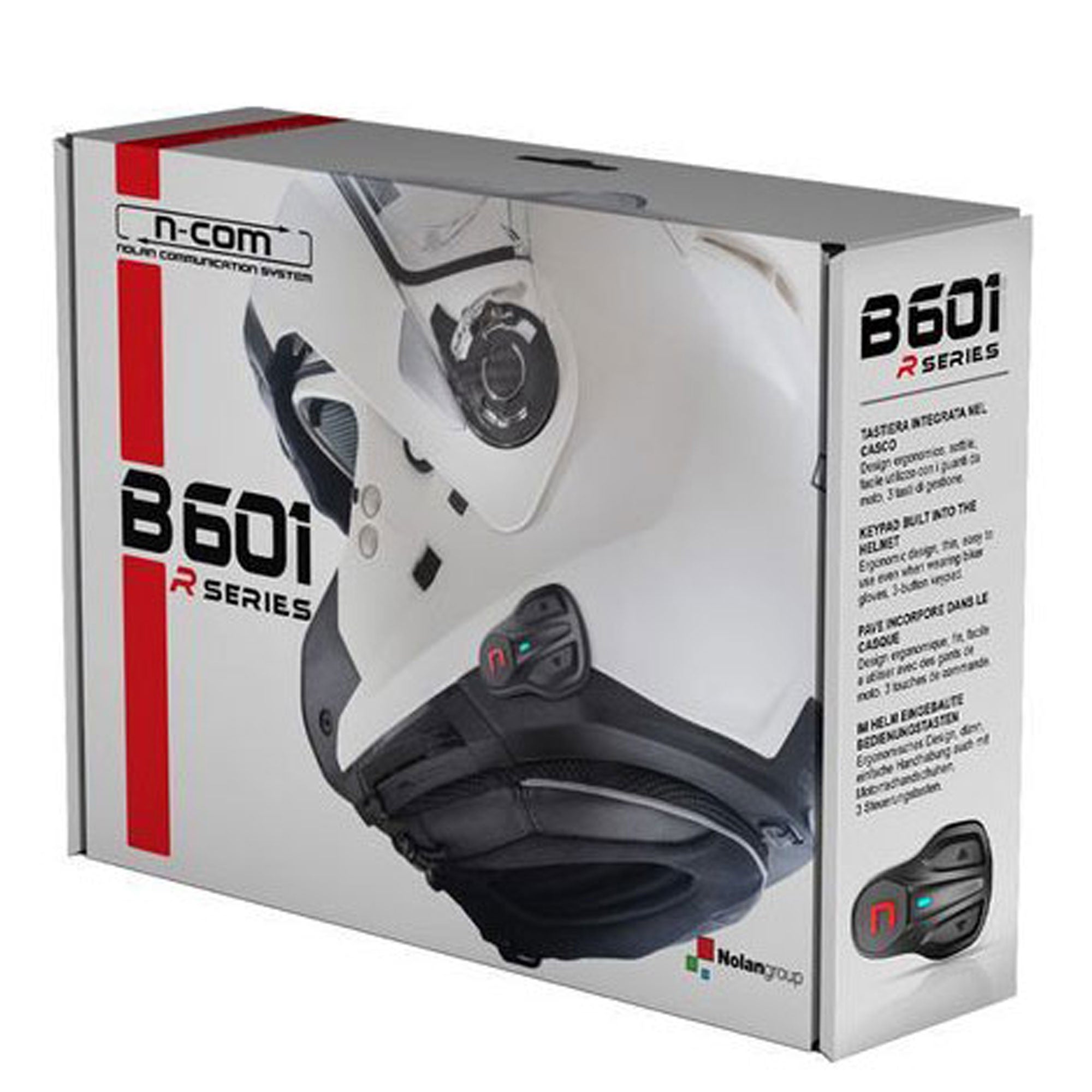 nolan helmet bluetooth N-COM BLUETOOTH+ INTERCOM Strath Moto Ideal for the rider who wants high performance and high reliability Helmet Intercomunicador Nolan Nolan N-Com