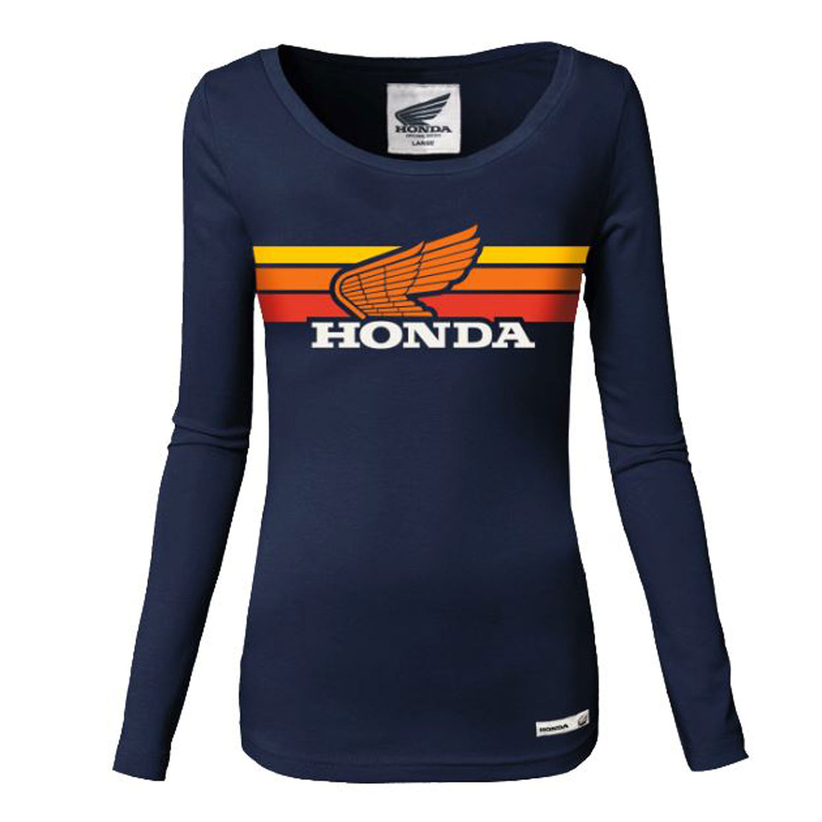 Honda Sunset Longsleeve T-shirt Ladies