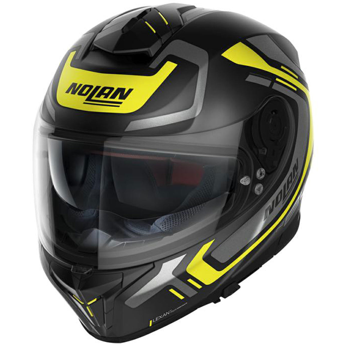 Nolan N80-8 Ally Flat Black/Yellow